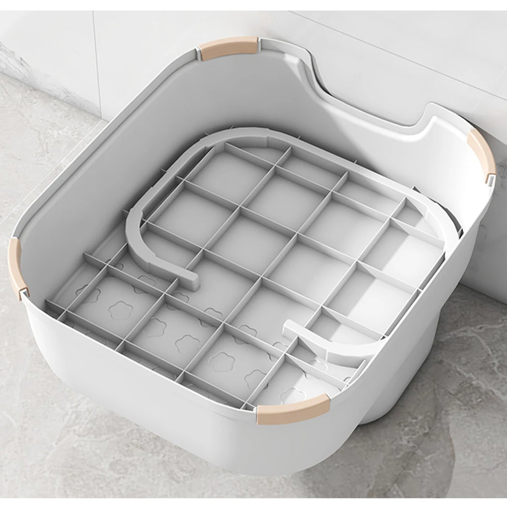 Marche pied de salle de bain antidérapant pour enfants WORTHBUY, idéal pour l'apprentissage de la sécurité et le lavage des mains dans le salon ou la salle de bain.