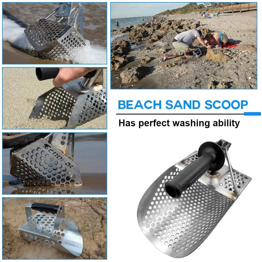 Équipement de jardinage, pelle à sable, pelle à sable pour détecteur de métaux, détecteur de métaux robuste, trouvailles de plage, nouveautés