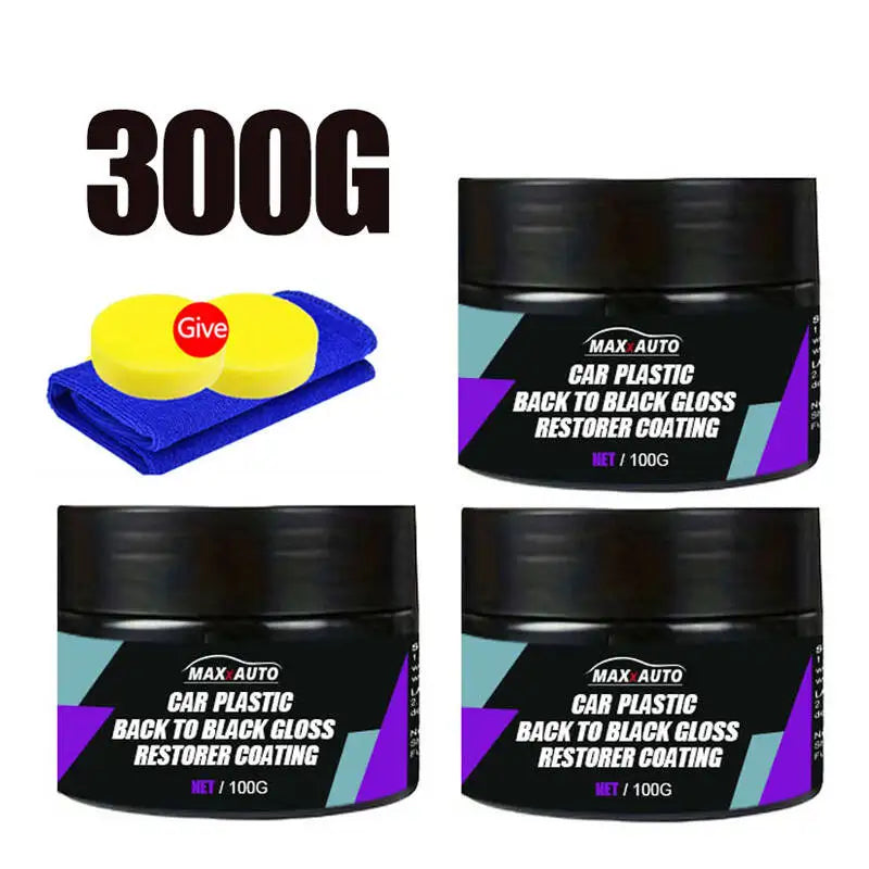 Auto Universal Leather and Plastic Repair Polishing Wax Car interior reconditioning cream for leather/plastic/rubber care