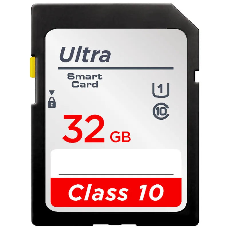 Carte SD 64 Go 128 Go 256 Go V10 16 Go 32 Go Carte mémoire SD Flash haute vitesse pour appareil photo