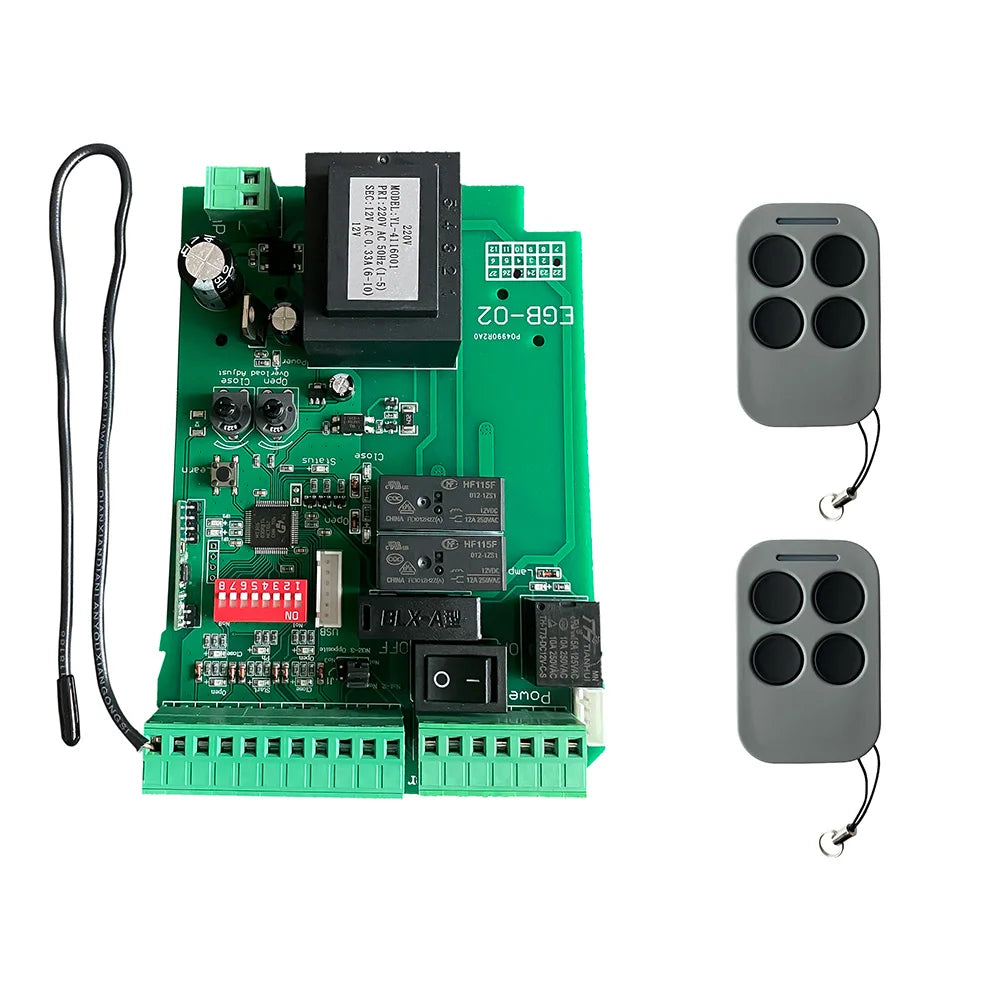 Ouvre-porte coulissante AC220V /AC230V, Circuit imprimé universel sensible, moteur de porte coulissante, carte de commande électronique principale
