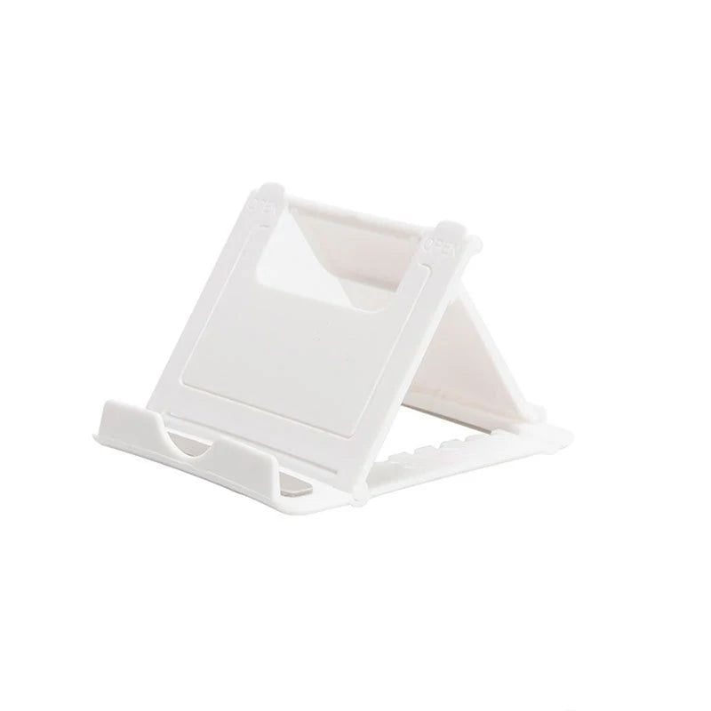 Mini support pliable universel, portable et ajustable pour téléphone, tablette ou ordinateur portable (compatible iPad, iPhone, Samsung, Xiaomi)