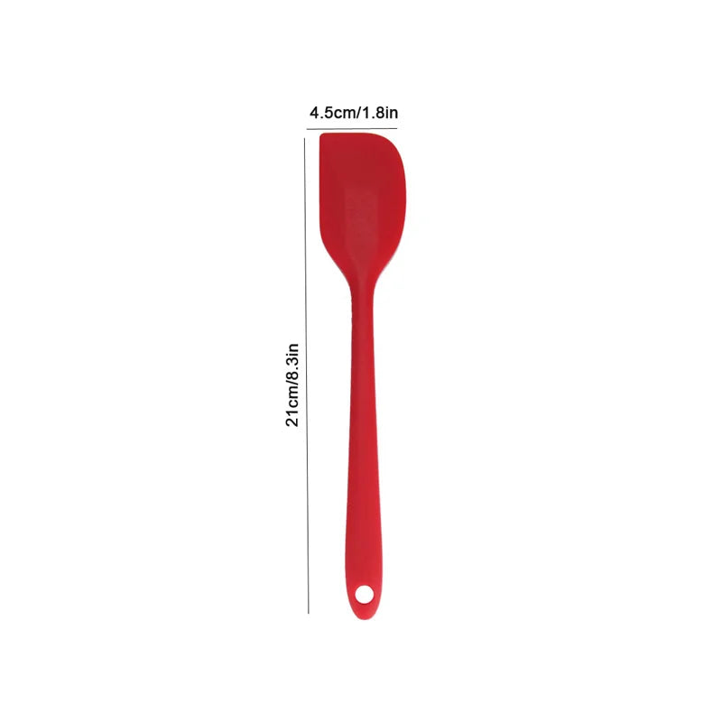 Spatule à crème en Silicone spatule à beurre antiadhésive outils de cuisson de cuisine résistants à la chaleur outils de cuisson de gâteaux bricolage
