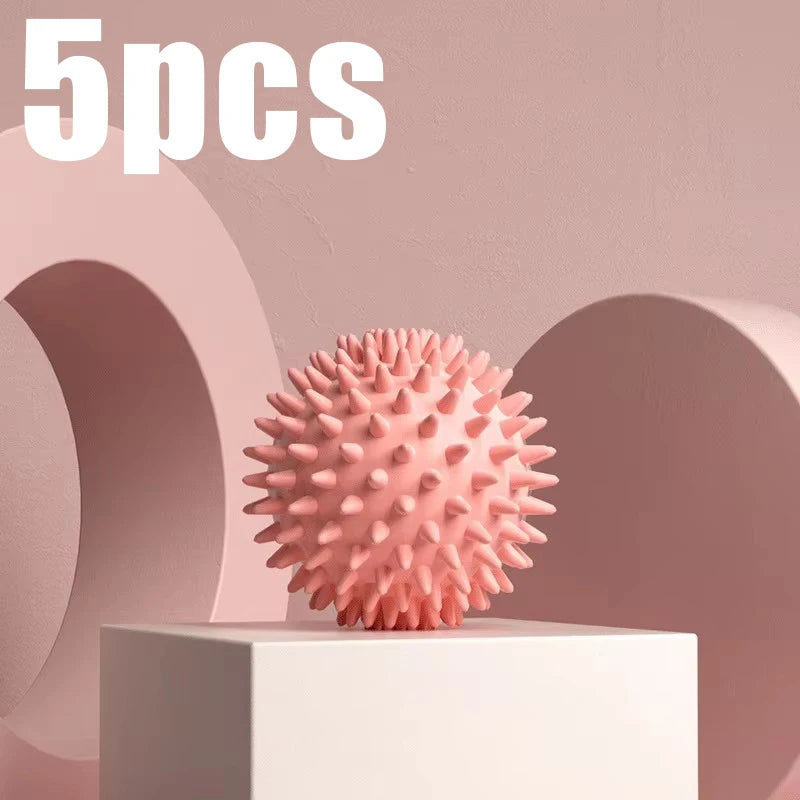Hedgehog Massage Ball Yoga Fascia Ball Exercise Fitness Muscle Relaxation Massage Stick Shoulder Neck Leg Plantar Meridian Ball