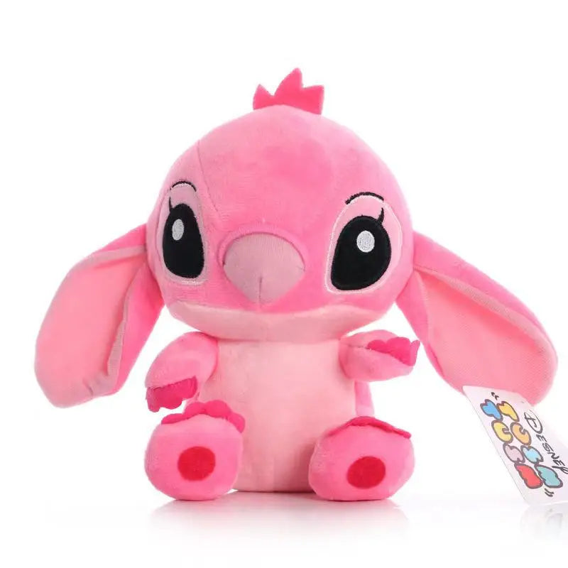 18cm Original Plush Stitch toy Baby Movie Cartoon Model Doll Children Action Figures Stuffed Toys Pendant Gifts