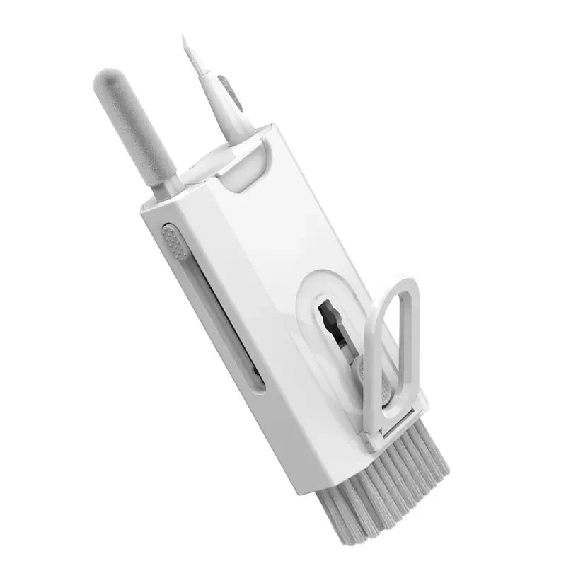 Kit de nettoyage 8 en 1 : brosse pour clavier d'ordinateur, stylo de nettoyage pour écouteurs, outils de nettoyage pour casque, tablette et téléphone, extracteur de touches