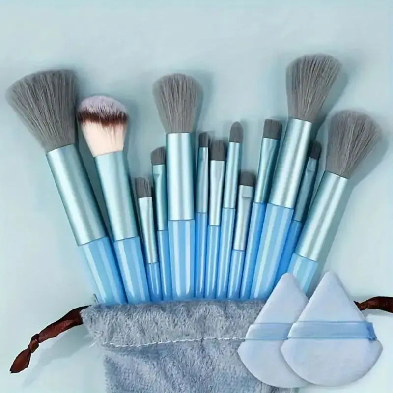 Ensemble de pinceaux de maquillage professionnels, doux et moelleux, pour fond de teint, poudre, fard à paupières, mélange Kabuki, outil de beauté