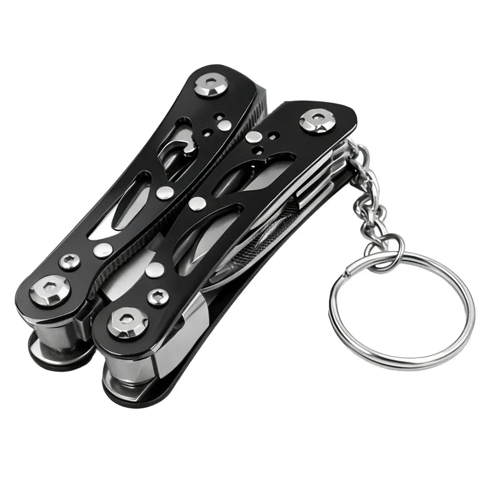 Couteau de poche pliant multi-outils, pince, Mini Portable pliable, chasse en plein air, sauvetage, survie, outil de réparation tactique polyvalent