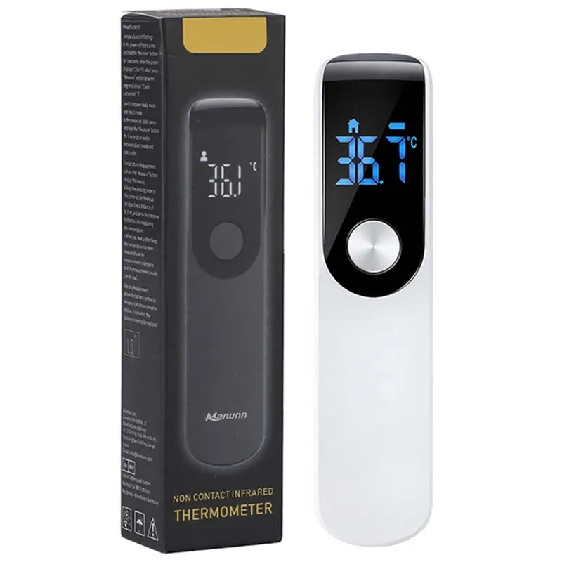 Thermomètre médical numérique infrarouge à mesure rapide de la température, portable