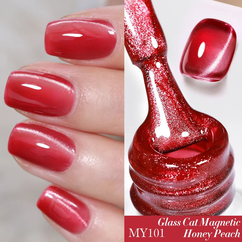 Vernis à ongles magnétique gel BORN PRETTY 10 ml Argent Clair de Couleur Chat - Accessoires pour les ongles - Vernis semi-permanent pour ongles d'automne et d'hiver