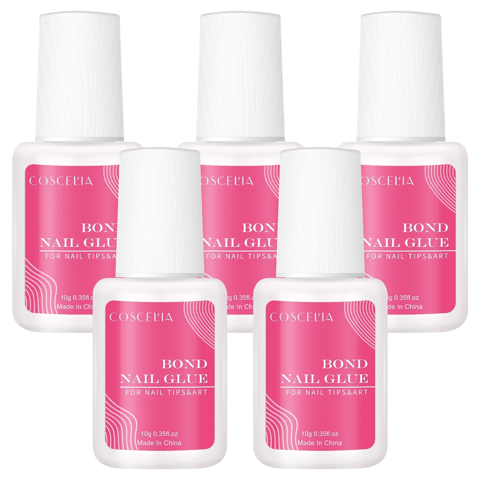 Colle à ongles COSCELIA 10G, colle pour faux ongles, colle transparente, outils pour ongles colorés