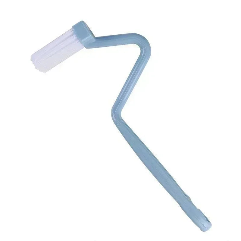 Brosse de toilette incurvée à long manche (1/2/3 pièces) - Outils de nettoyage en profondeur pour la maison et la salle de bain