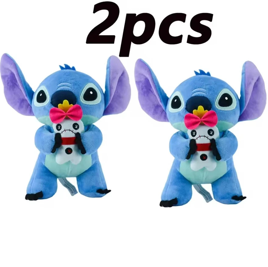 18cm Original Plush Stitch toy Baby Movie Cartoon Model Doll Children Action Figures Stuffed Toys Pendant Gifts