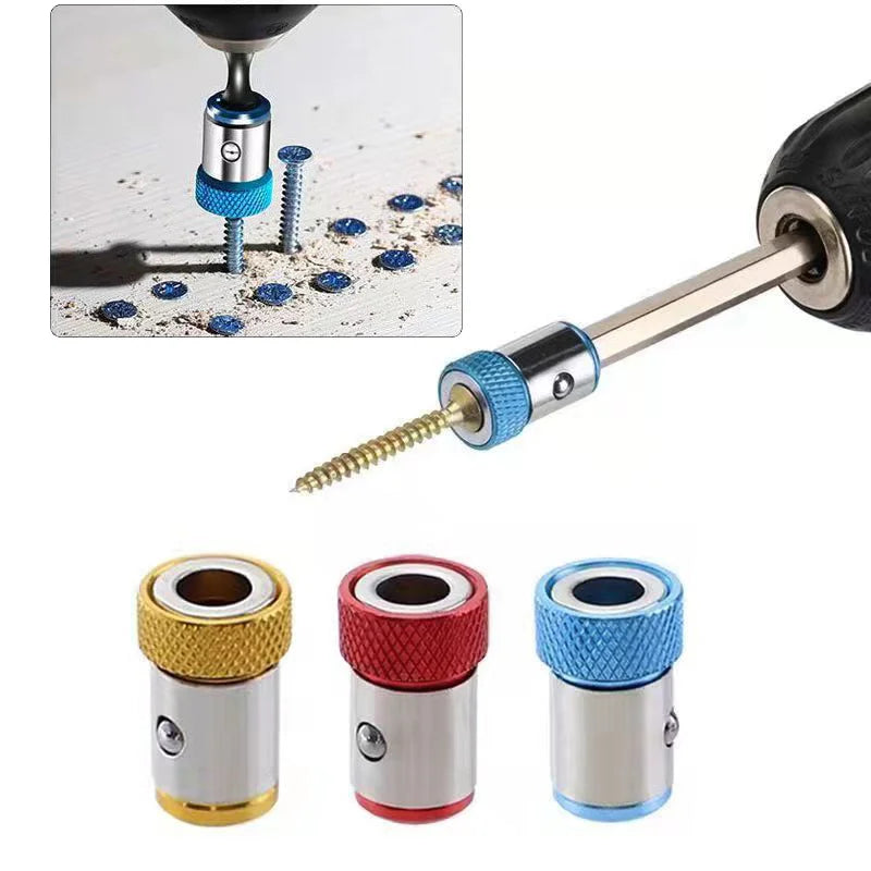 Clearance_Magnetic Ring Cross Phillips Tournevis Porte-embout 6.35mm 1/4 Alliage universel Anti-corrosion Forte puissance de magnétisation