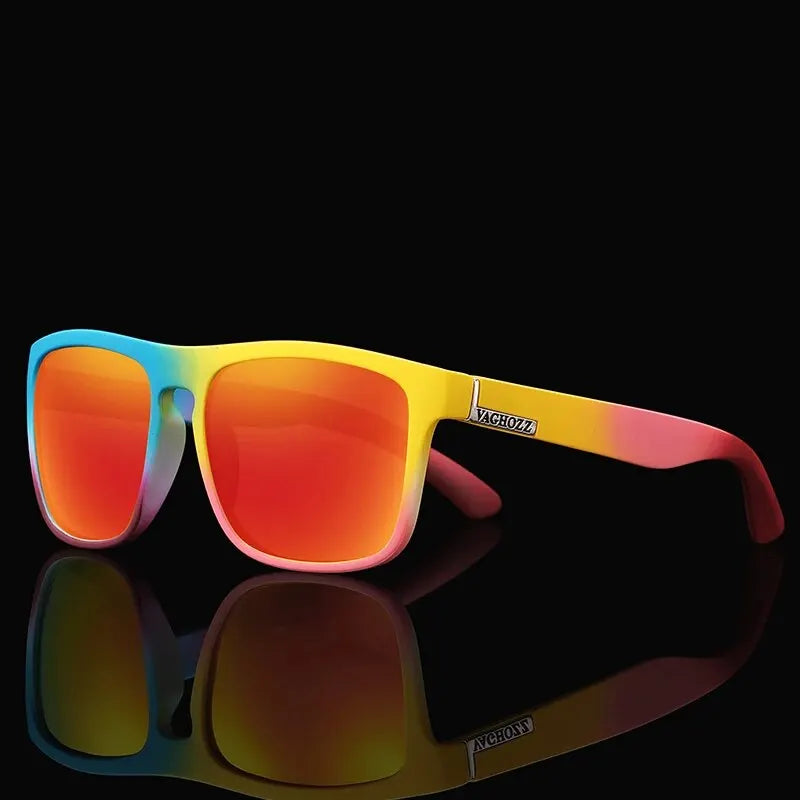 VAGHOZZ marque classique lunettes de soleil hommes UV400 pêche lunettes de soleil femmes carré extérieur mâle lunettes de sport conduite nuances