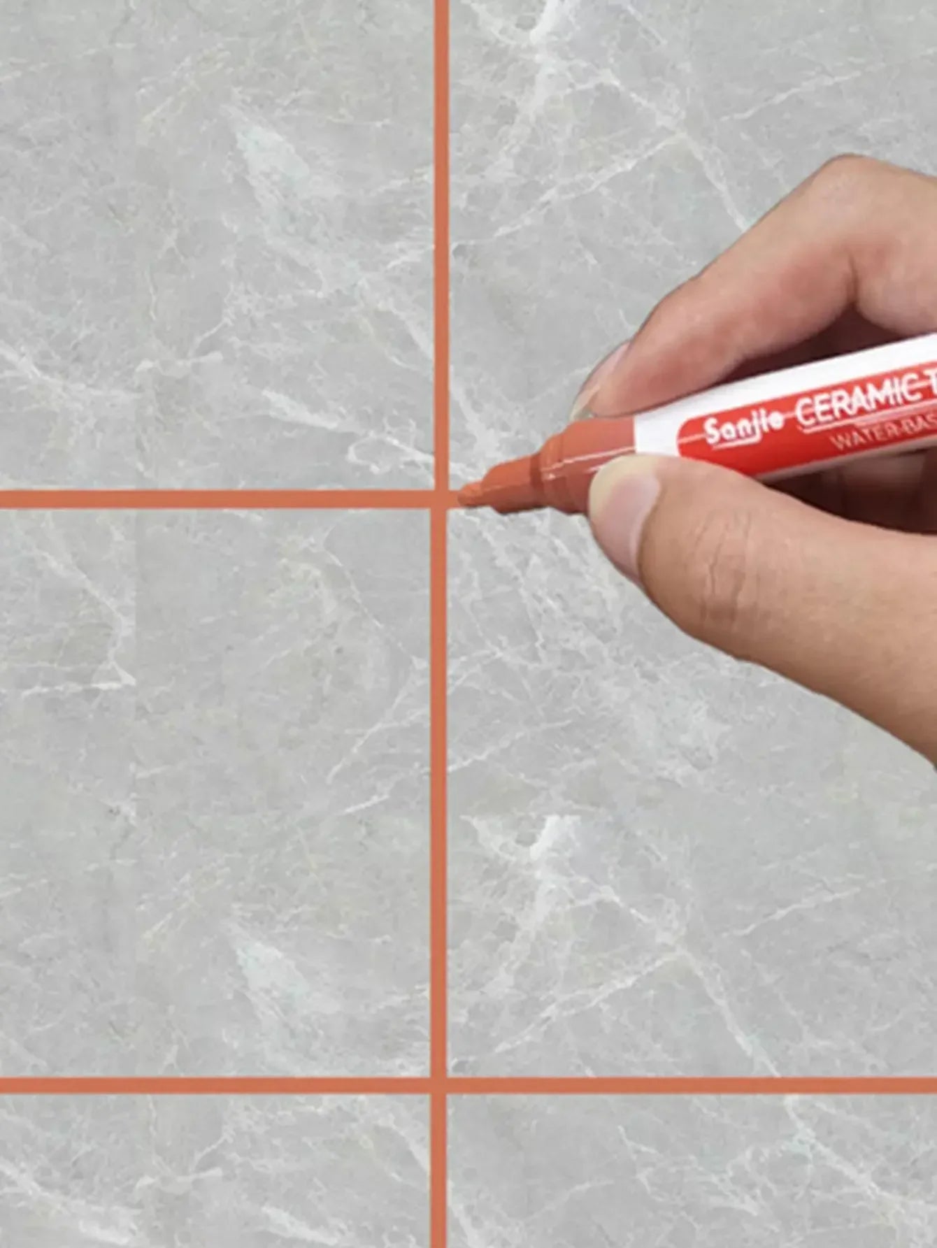 1PC Ceramic tile bathroom wall floor tile gap color repair anti-mildew waterproof whiteboard color repair pen