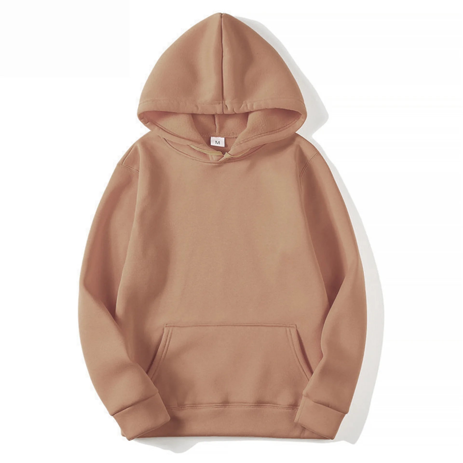 Sweat à capuche d'automne en peluche pour femme, sweat à capuche tendance hiver, sweat à capuche décontracté avec poches et style sport