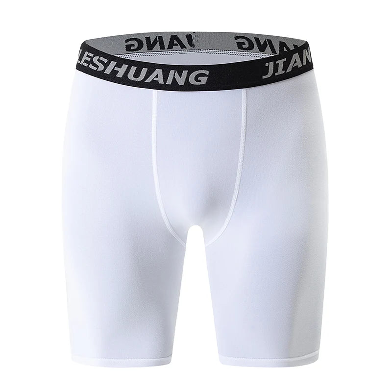 Men Boxers Sports Underwear Underpants Gym Shorts M L XL Black Quick-Drying Sweatpants Moisture Absorption Breathable Fitness