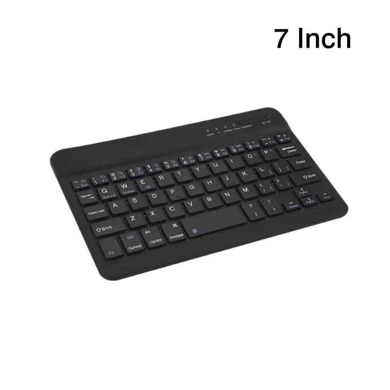 7/10inch Bluetooth 5.1 Keyboard Mini Wireless Keyboard for iPad Pro Air Notebook Rechargeable Gaming Keyboard For Laptop Tablet