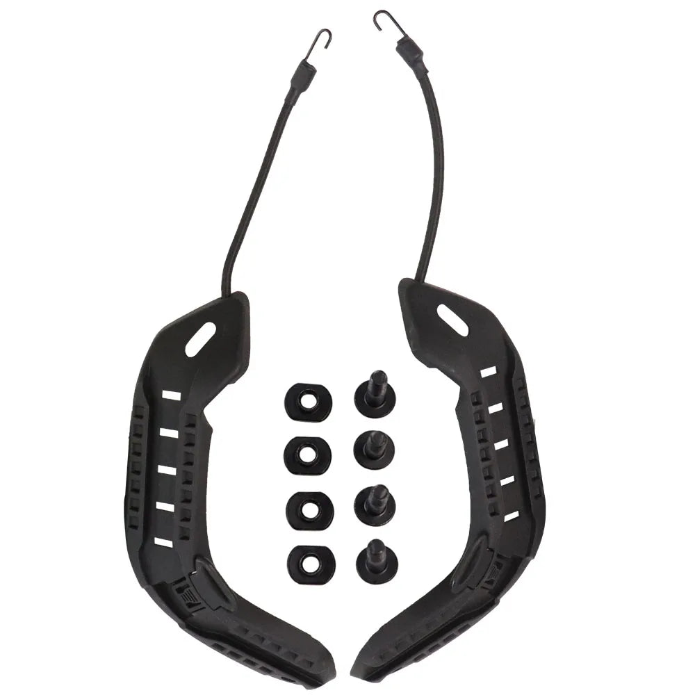 Adaptateur de montage sur rail pour casque BOOIU FAST, rail latéral pour casque d'entraînement tactique avec base de fixation pour cordon, accessoire disponible en 5 couleurs (S-31)