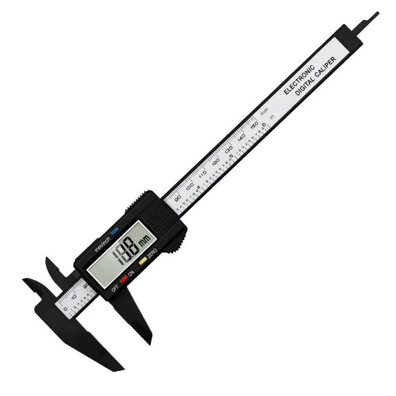 1PC Plastic Vernier Caliper Mini Portable Caliper Student Vernier Ruler 0-150mm Measuring Tool New