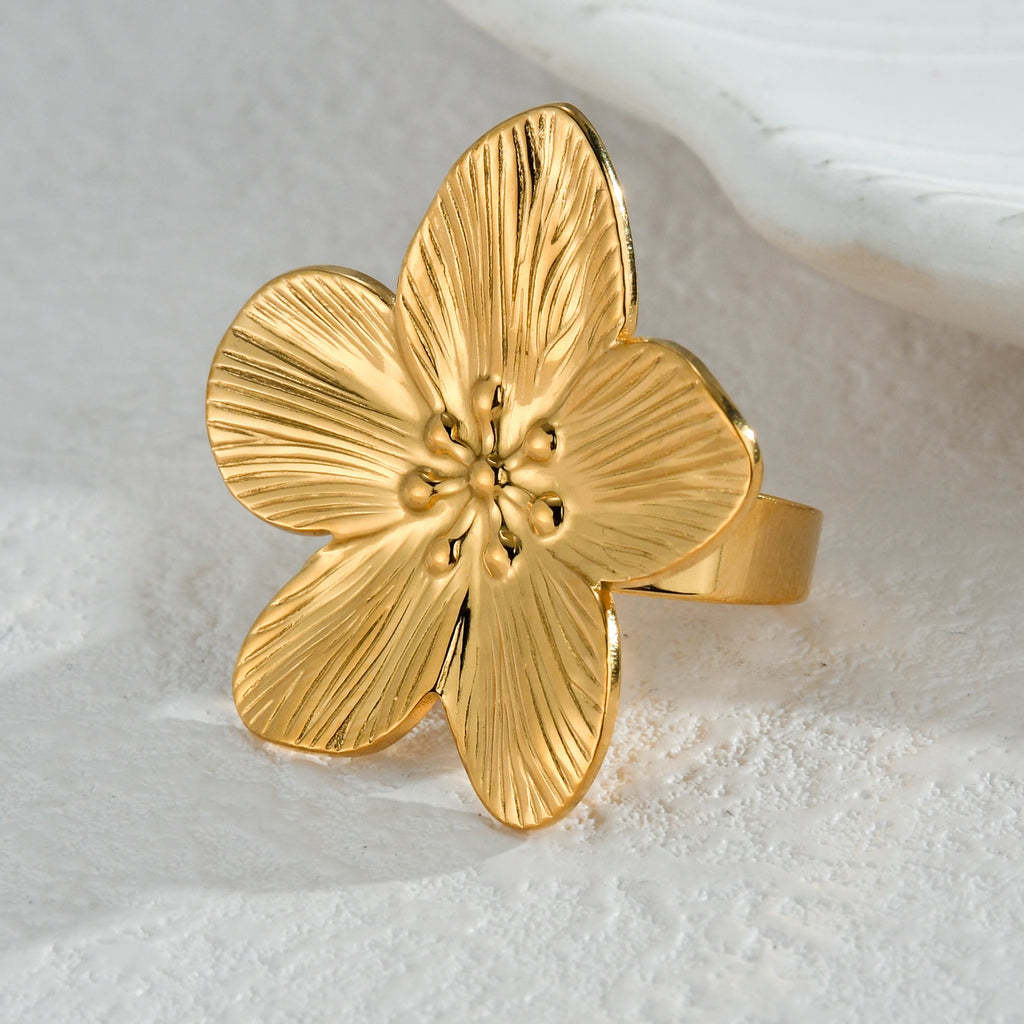 Ingemark 5 Styles créatifs Boho métal papillon fleurs bague pour femmes déclaration de mode 2025 réglable bague de mariage bijoux de mariage
