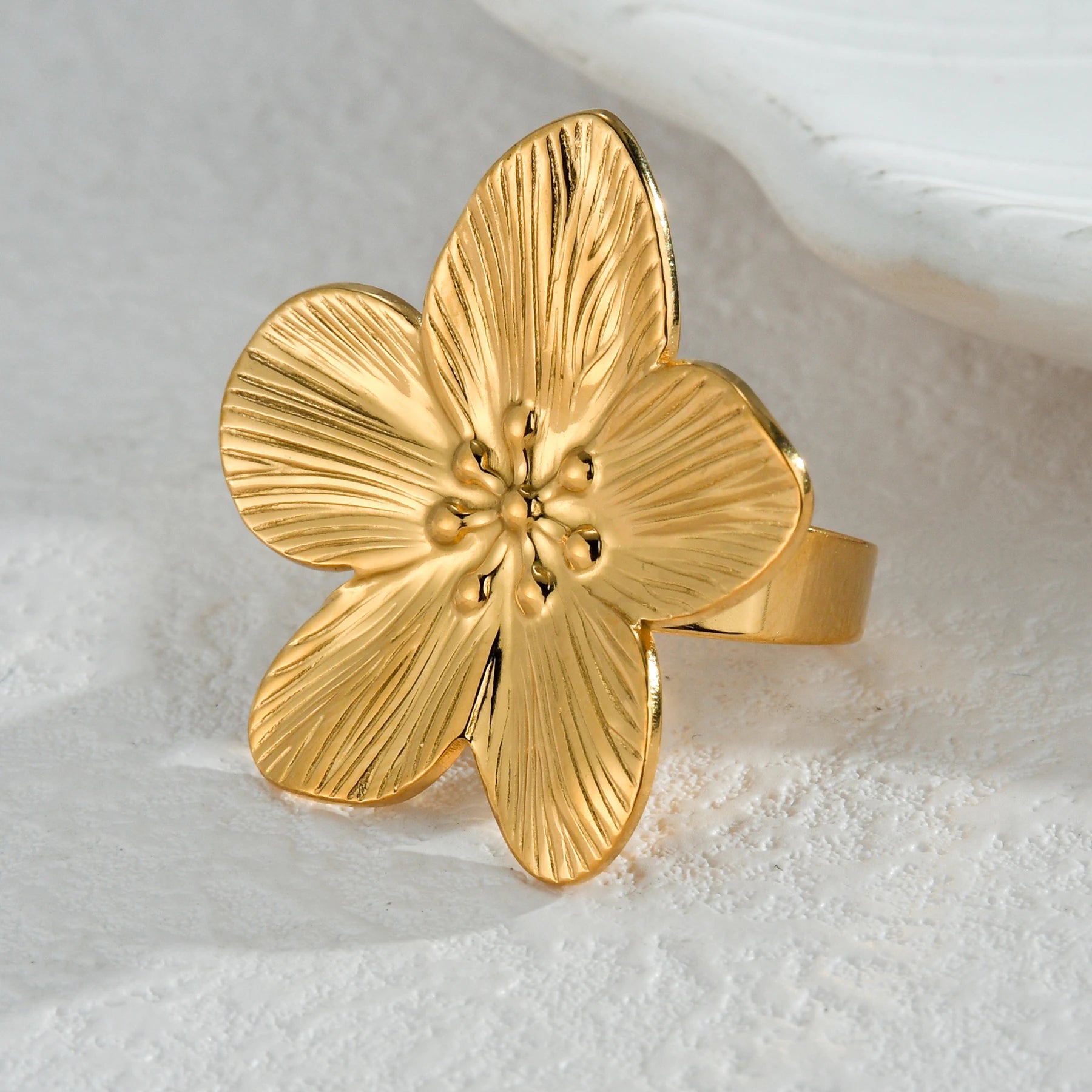 Ingemark 5 Styles créatifs Boho métal papillon fleurs bague pour femmes déclaration de mode 2025 réglable bague de mariage bijoux de mariage