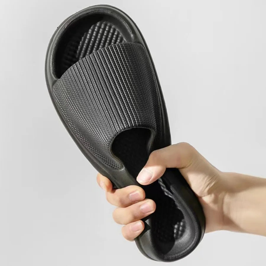 Soft Sole Massage Shower Shoes for Women Men Couples Waterproof Non-slip Home Leisure Fashion Bathroom Slippers