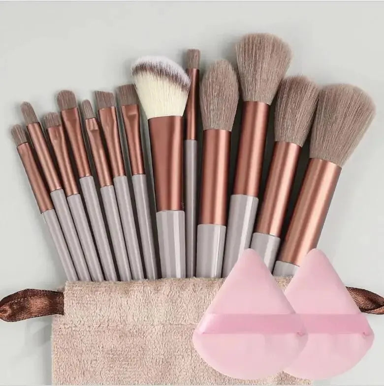 Ensemble de pinceaux de maquillage professionnels, doux et moelleux, pour fond de teint, poudre, fard à paupières, mélange Kabuki, outil de beauté