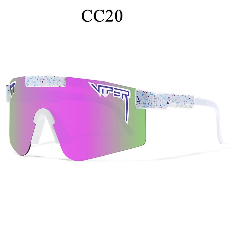Sport de plein air adulte Pit Viper lunettes de soleil hommes mâle femme conduite lunettes UV400 Cycle lunettes de soleil femmes mode Baseball nuances