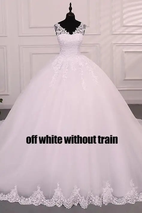 Robe de mariée Ashley Gloria Pure White, élégante robe de bal à col bateau, simple, Vestido De Noiva, grande taille, robe De Mariee