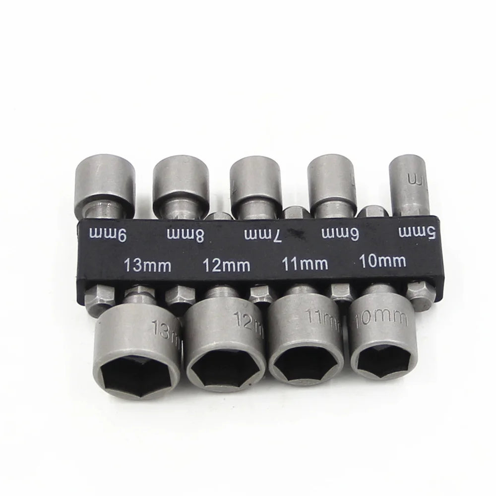 Clé hexagonale intérieure à douille puissante, poignée hexagonale, tournevis, tige d'extension, tournevis pneumatique, ensemble d'outils d'insertion