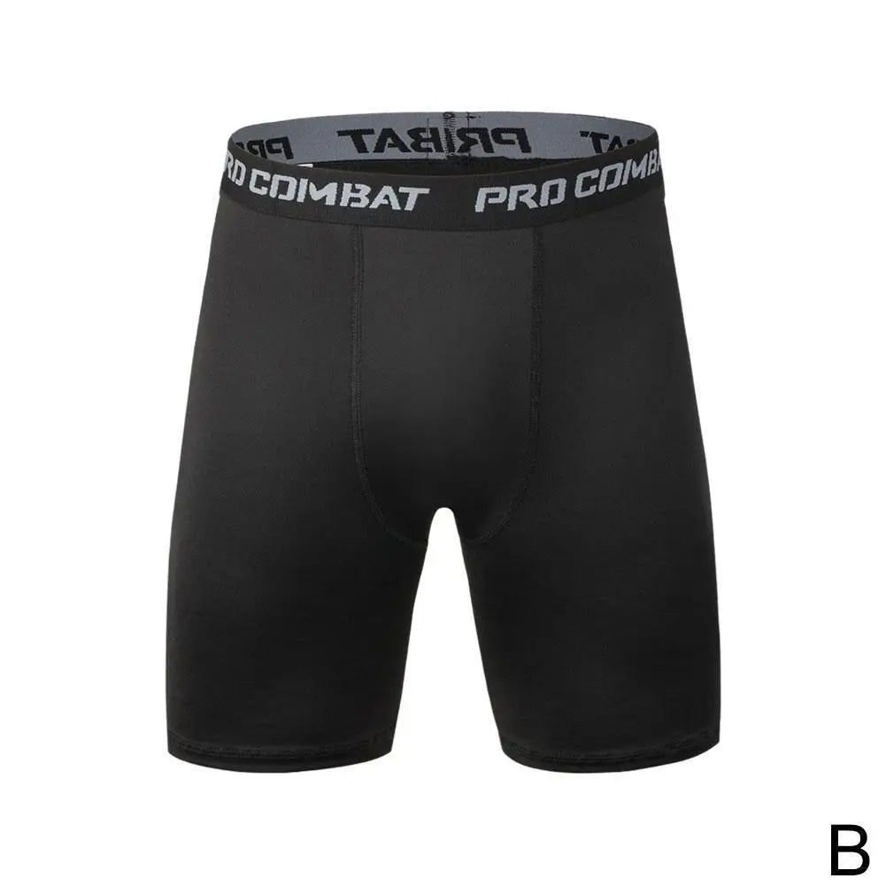 Men Boxers Sports Underwear Underpants Gym Shorts M L XL Black Quick-Drying Sweatpants Moisture Absorption Breathable Fitness