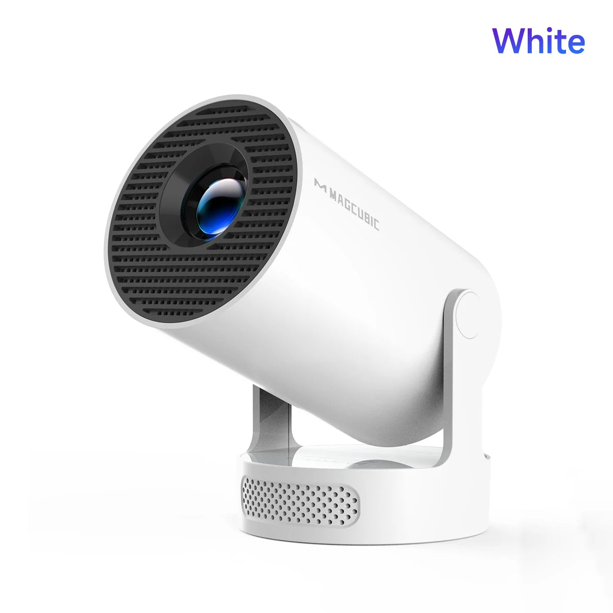 Projecteur Magcubic Android 14 8K 1280*720P HY300 Pro + Double Wi-Fi 290 ANSI 180° flexible BT5.0 Projecteur portable cinéma extérieur