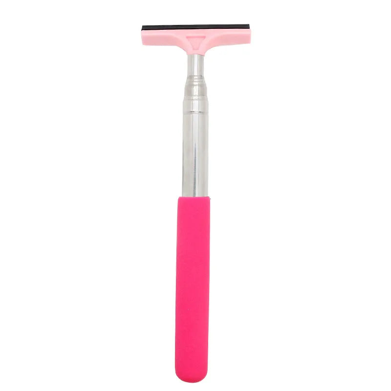 Outil de nettoyage d'essuie-glace de rétroviseur de voiture, nettoyeur de brouillard de verre automobile, grattoir, accessoires de voiture, brosse de nettoyage de vitres télescopique