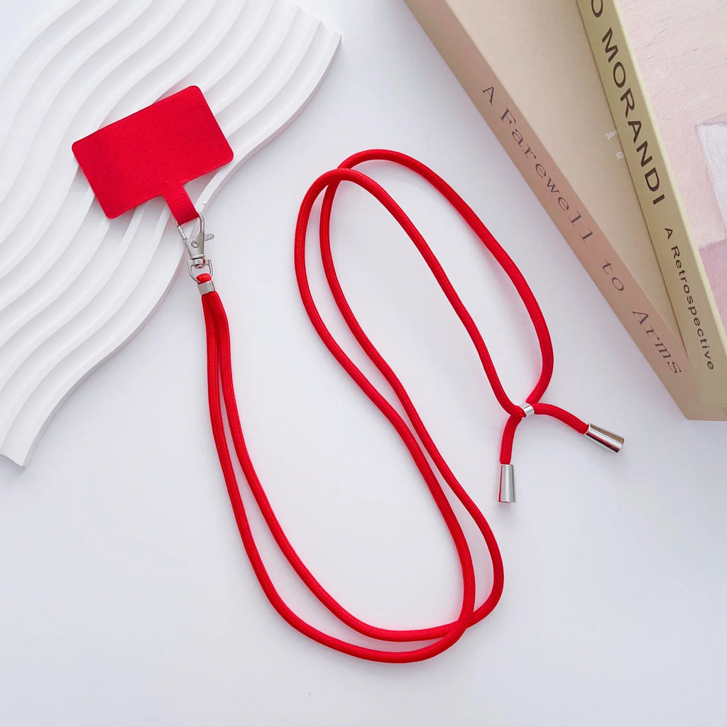 Lanière de téléphone réglable et détachable, sangle de lanière pour accessoires de chaîne de téléphone portable, sangles de cou universelles