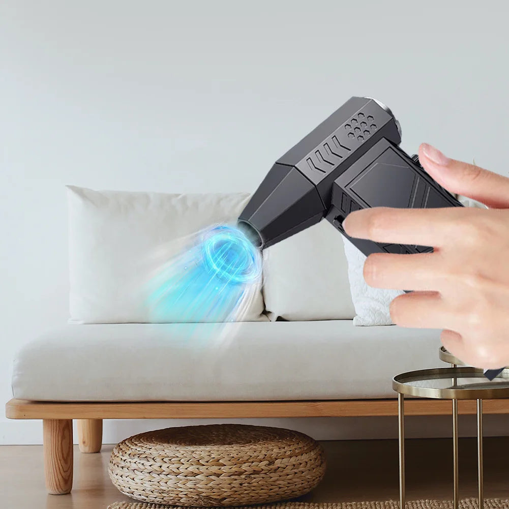 Plumeau d'air électrique 300000 tr/min, Rechargeable, puissant, multifonctionnel, Portable, Turbo Jet, forte puissance, pour maison et voiture