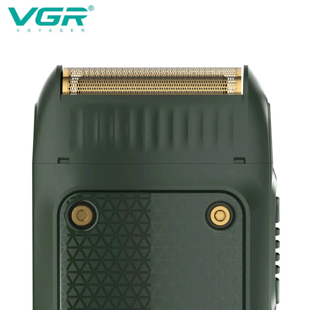 Rasoir professionnel VGR V-353, tondeuse à barbe portable rechargeable, mini rasoir pour hommes
