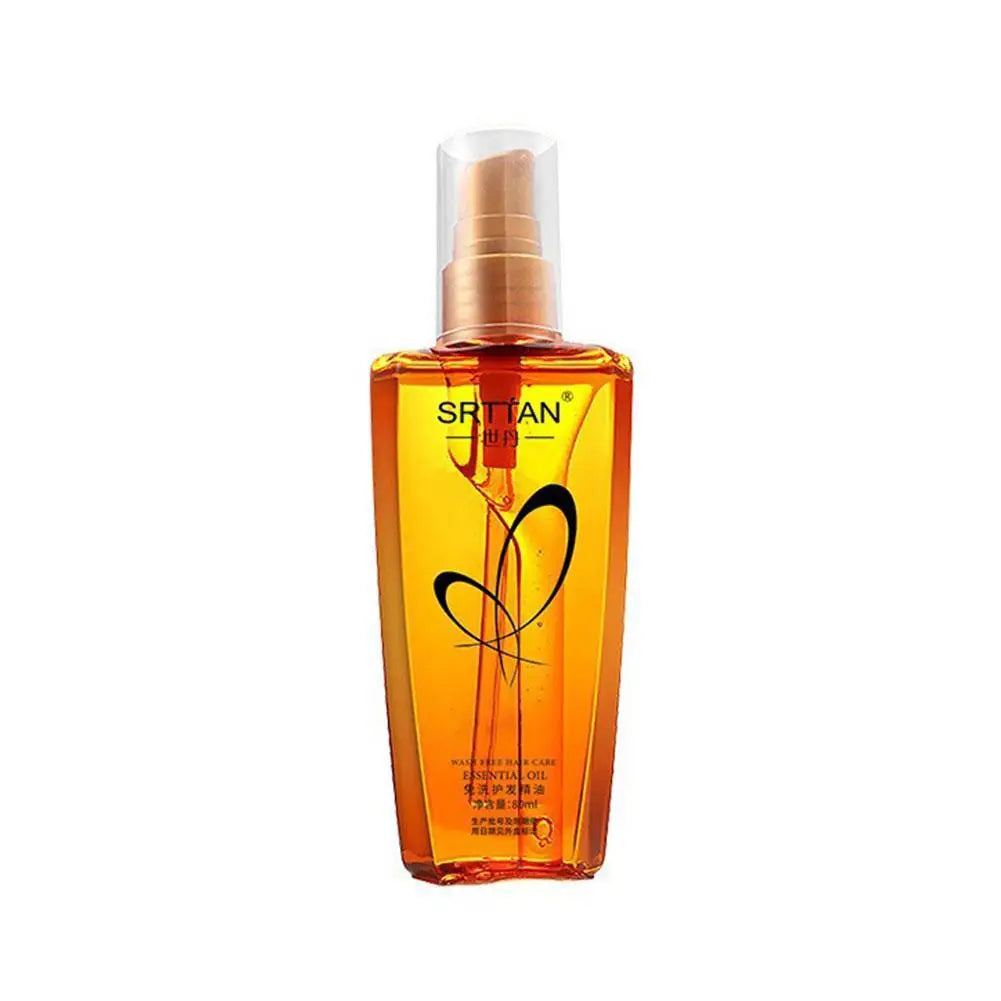Sérum capillaire à l'huile d'argan du Maroc, brume légère pour pointes fourchues, cheveux indisciplinés et mèches rebelles, réparation capillaire, brillance éclatante