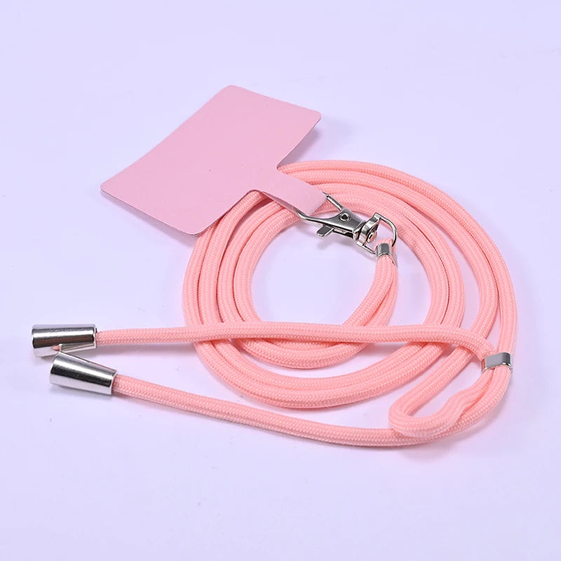 Lanière de téléphone réglable et détachable, sangle de lanière pour accessoires de chaîne de téléphone portable, sangles de cou universelles