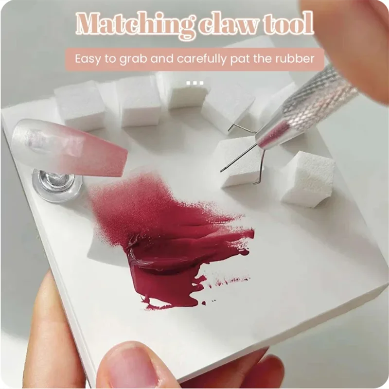 50/150 pièces éponge dégradé Nail Art Stamper outils Gel vernis couleur dégradé brosse paillettes poudre pointillage stylo pour outils de manucure