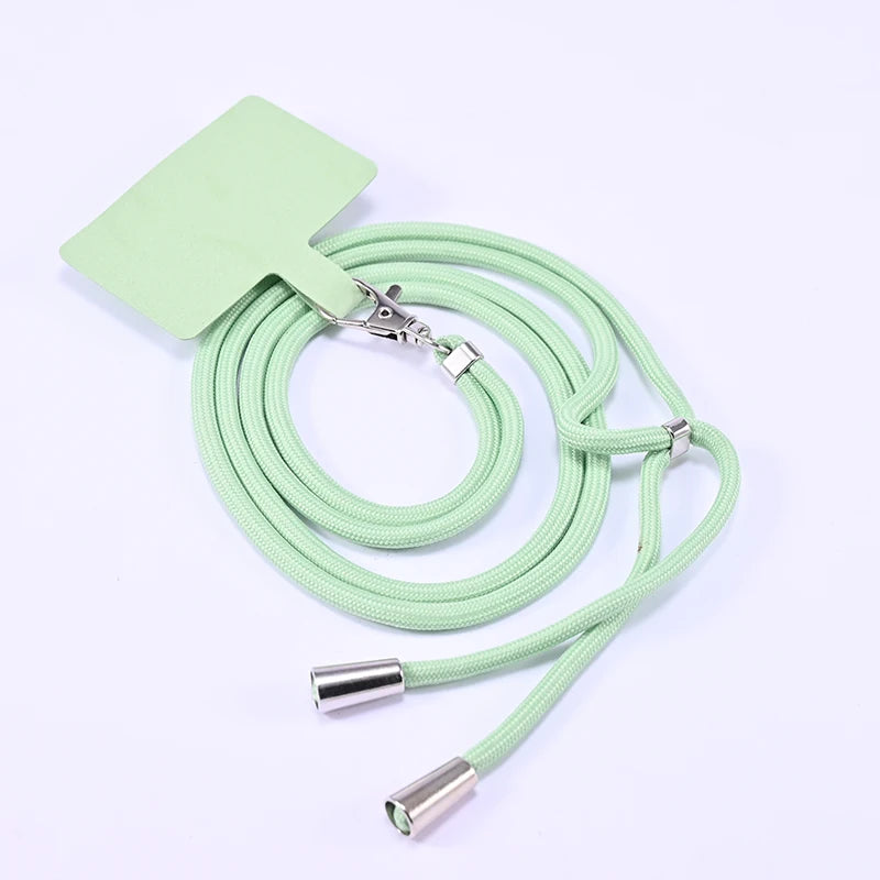 Lanière de téléphone réglable et détachable, sangle de lanière pour accessoires de chaîne de téléphone portable, sangles de cou universelles