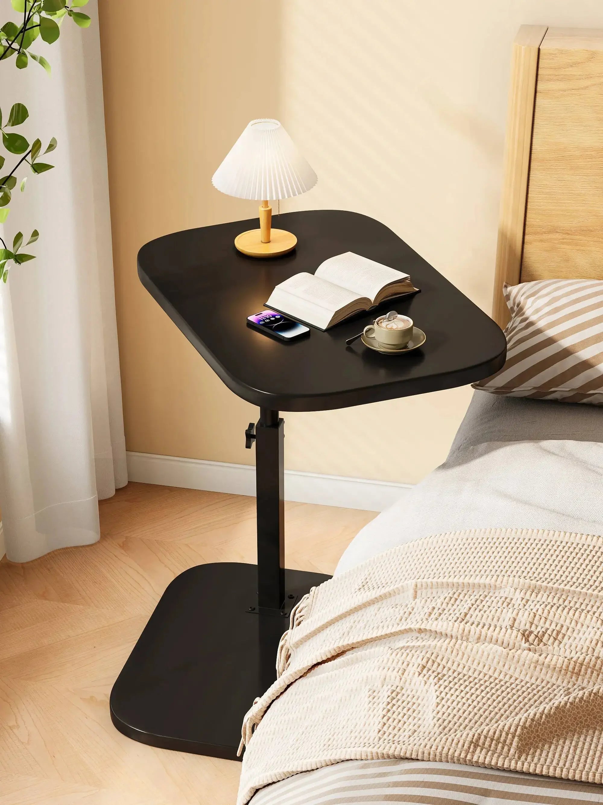 Table d'appoint/bureau pour ordinateur portable pliable et réglable, portable, pour bureau à domicile, table basse, table de chevet, canapé, espace d'accueil, chambre d'enfant