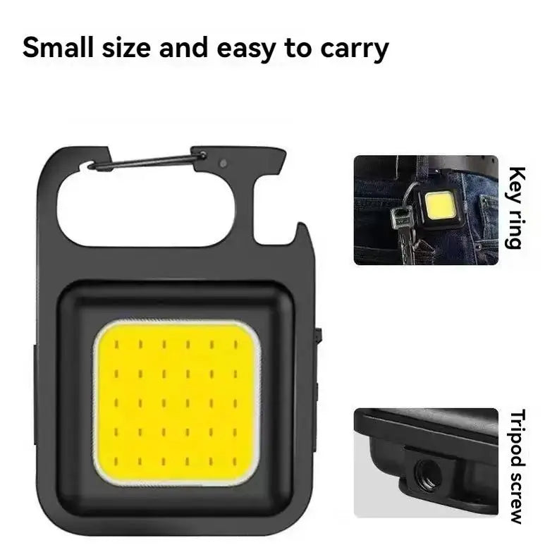 Lampe frontale LED COB Rechargeable USB, magnétique, puissante, Super brillante, étanche, pour la pêche en plein air