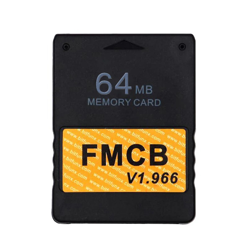 Carte mémoire Bitfunx McBoot V1.966 gratuite 8 Mo/16 Mo/32 Mo/64 Mo pour console PS2 Fat