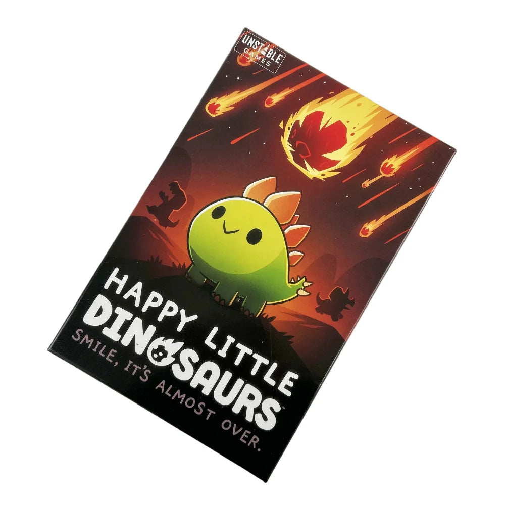 Petits Dinosaures Joyeux Licorne Anglais Échecs et Cartes Stratégie Dangers Jeu de Plateau Cartes