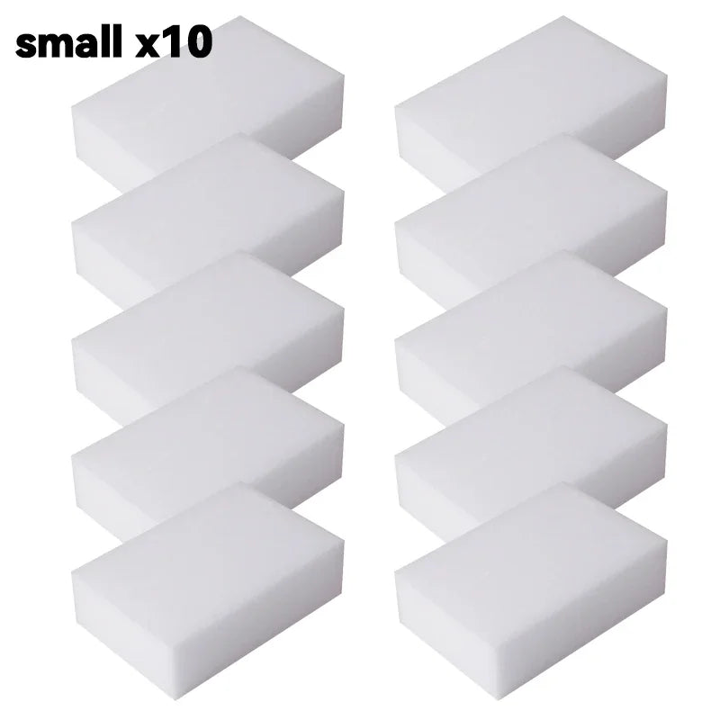 Lot de 5 ou 50 éponges magiques en mélamine, nettoyantes et ultra-absorbantes, pour la cuisine et la salle de bain, outils de nettoyage et produits ménagers