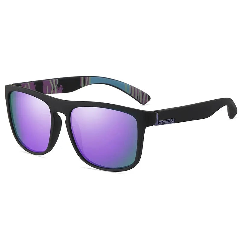VAGHOZZ marque classique lunettes de soleil hommes UV400 pêche lunettes de soleil femmes carré extérieur mâle lunettes de sport conduite nuances