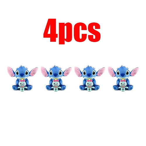 18cm Original Plush Stitch toy Baby Movie Cartoon Model Doll Children Action Figures Stuffed Toys Pendant Gifts