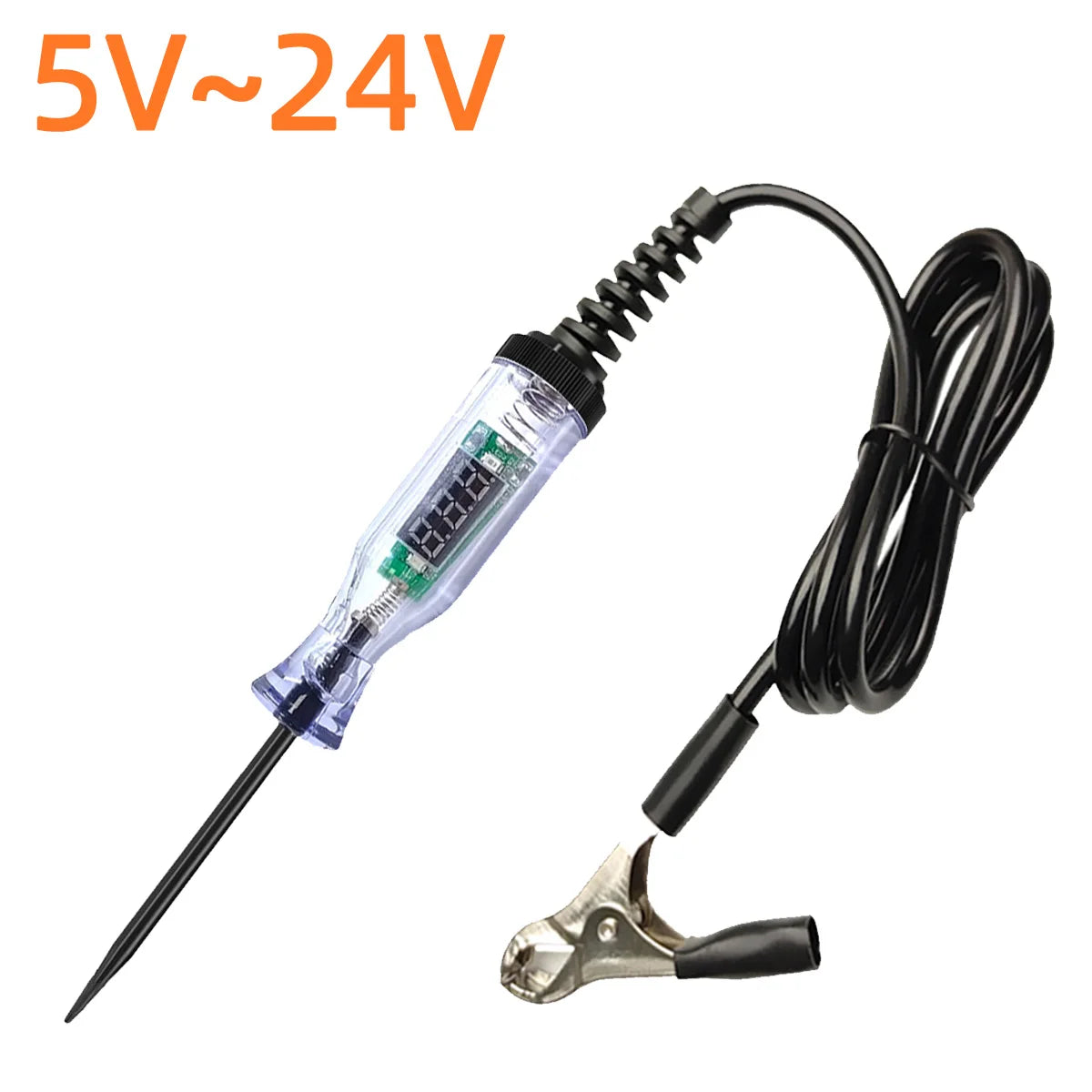 Testeur de Circuit de tension de camion de voiture, outils automobiles 6V 24V, sonde de Diagnostic de voiture, stylo de Test d'ampoule, stylo de mesure électrique, outils
